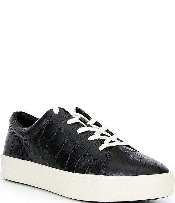 Ariat Men's Sawyer Crocodile Embossed Leather Sneakers
