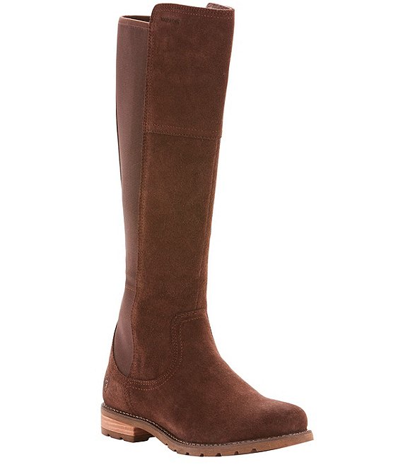 dillards suede boots