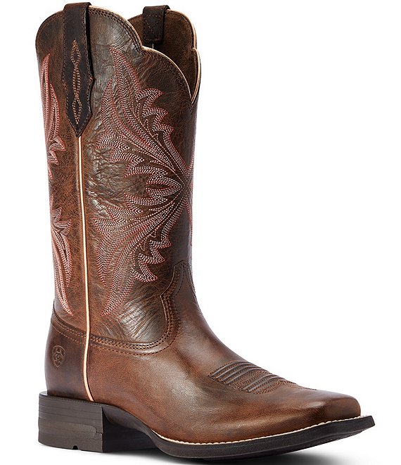 Ariat Women's West Bound Leather Western Boots | Dillard's