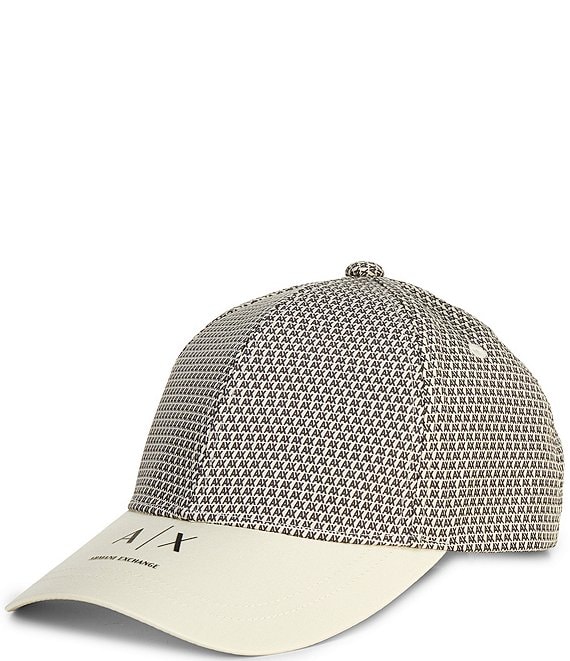 Armani Exchange Allover Micro Logo Hat