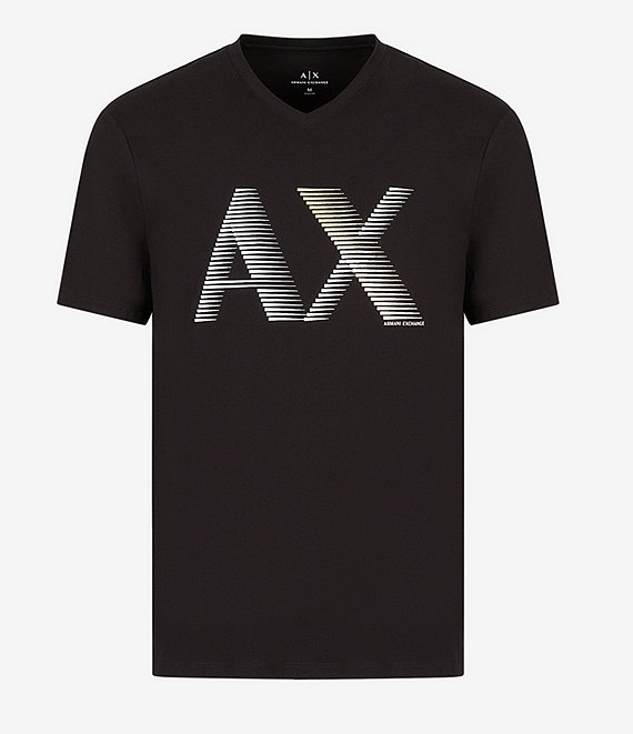 Armani Exchange Box Logo Short Sleeve Tee Shirt | Dillard's