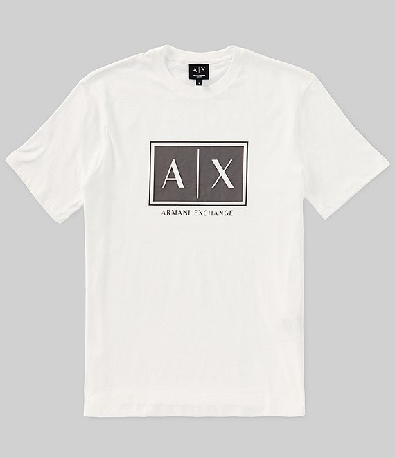 Armani Exchange Capsule Box Logo Short Sleeve T-Shirt