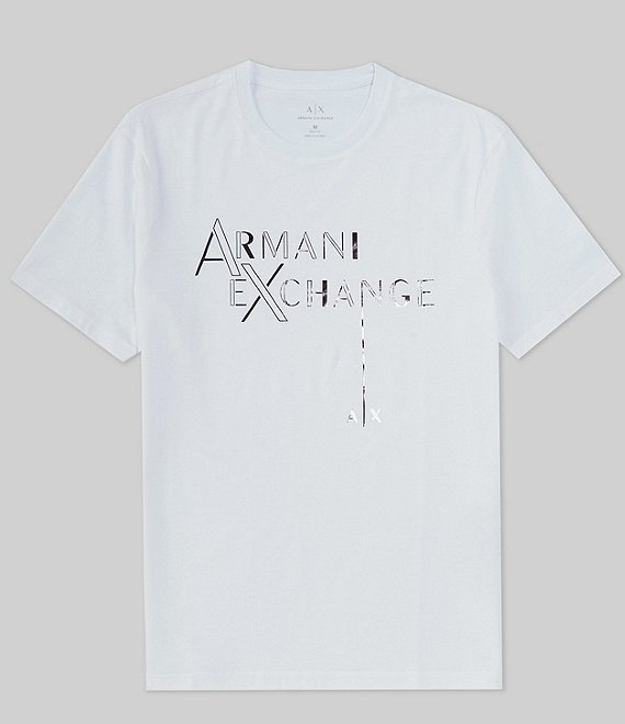 Armani Exchange Chest Logo Short Sleeve T-Shirt | Dillard's
