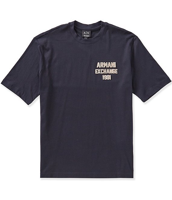 Armani Exchange Chest Logo Short Sleeve T-Shirt