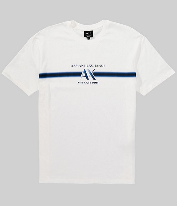 Armani Exchange Chest Stripe Short Sleeve T-Shirt