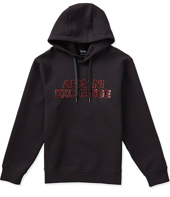 Armani Exchange Elevated Logo Hoodie