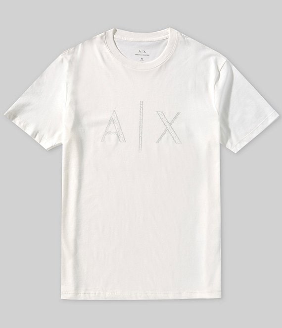 Armani Exchange Large Logo Short Sleeve T-Shirt,All Products : American Fashion Style Bags On Sale