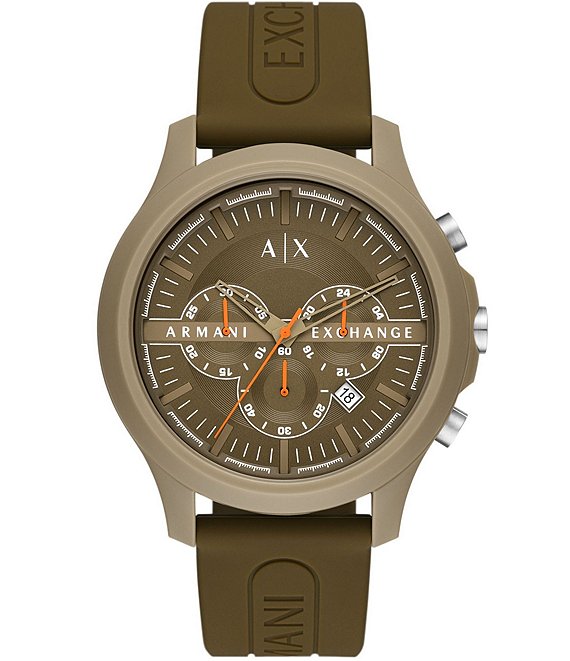 dillards armani exchange men's watches