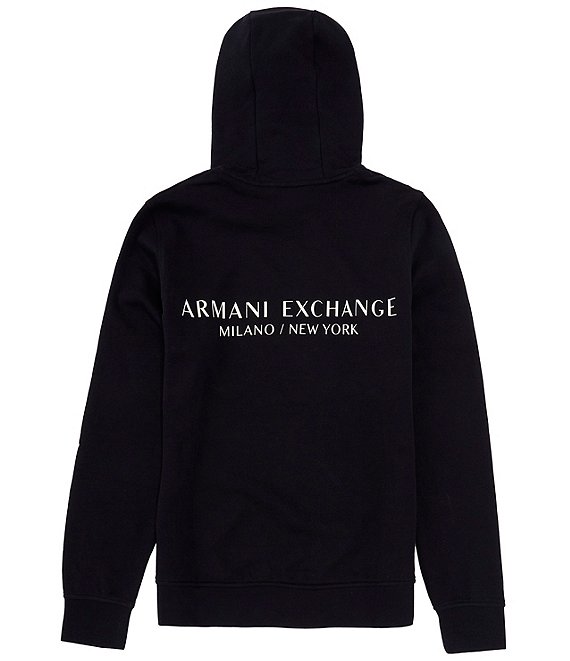 Armani Exchange Milano New York Fleece Hoodie Dillard s