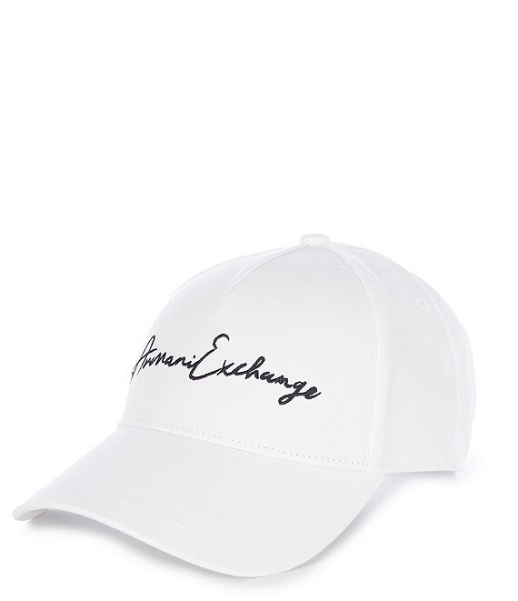 Vintage Armani Jeans Leather Logo Hat main image 0
