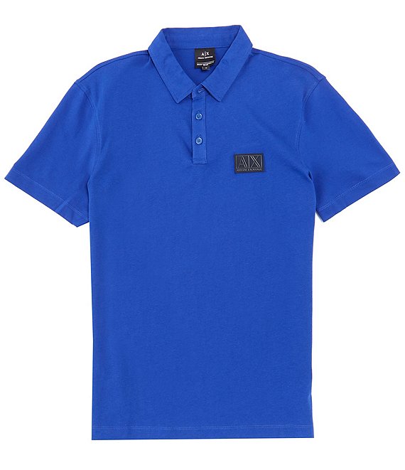 Armani Exchange Small Chest Logo Short Sleeve Polo Shirt | Dillard's