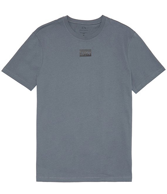 Color:Silver - Image 1 - Small Icon Logo Short Sleeve T-Shirt