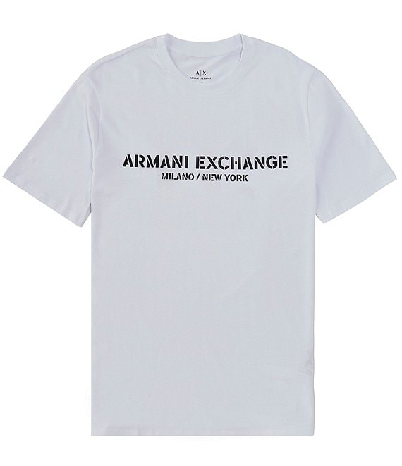 Armani Exchange Sporty 91 Logo Short Sleeve T-Shirt | Dillard's