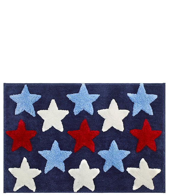 Avanti Linens Americana Stars Collection Tufted Bath Rug