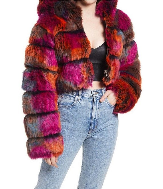 Dillards deals faux fur