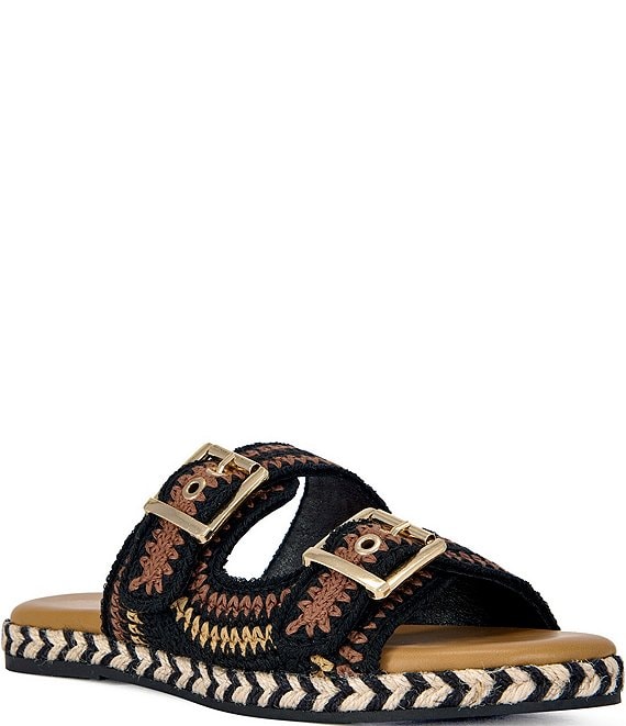 Azalea Wang Pacorro Espadrille Slide Sandals