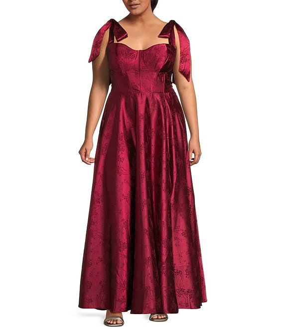Smoky Elegance Side-Tie Dress Smoky Elegance Side-Tie Dress