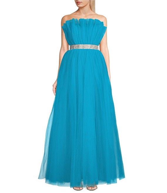 Dillards 2025 turquoise dress