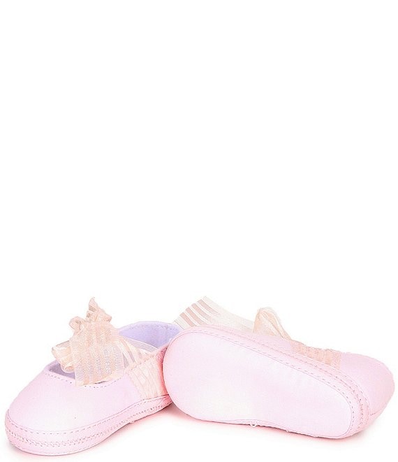 Baby Deer Girls' Ava Ballet Bow Crib Shoes (Infant) | Dillard's