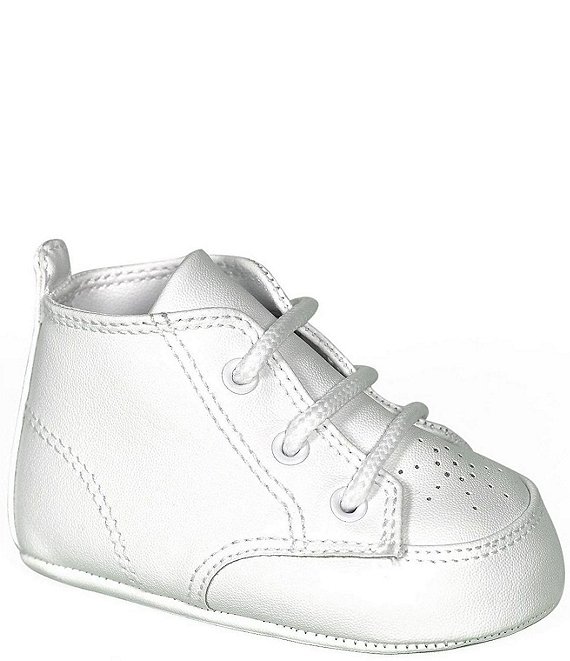 Baby Deer Infants' White High-Top Crib Shoes (Infant)