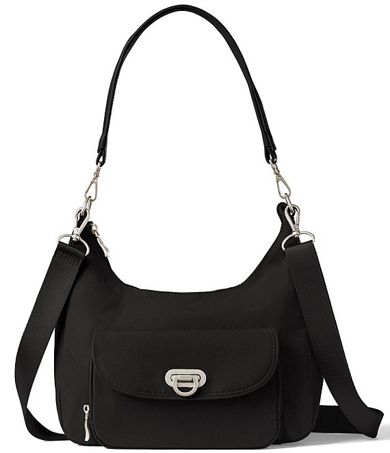 Baggallini Coastal Flip Lock Half Moon Bag