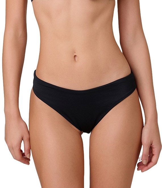 Bahia Maria Solid Classic Moderate Coverage Hipster Swim Bottom