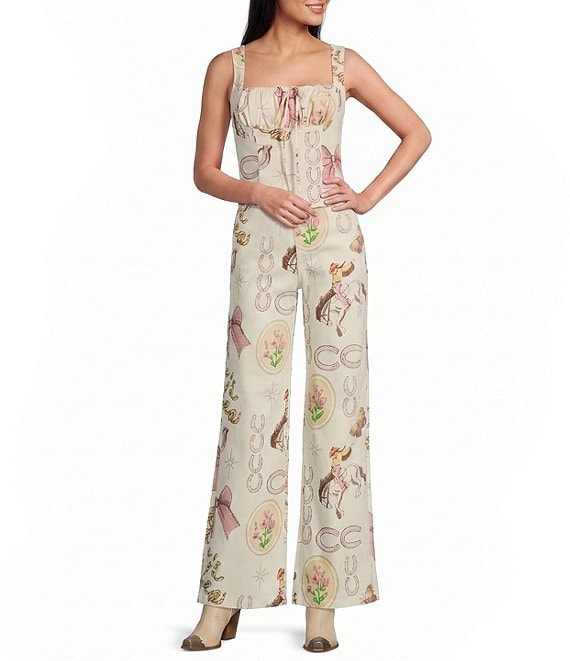 Bailey Rose Lets Rodeo Western Coordinating Corset Top