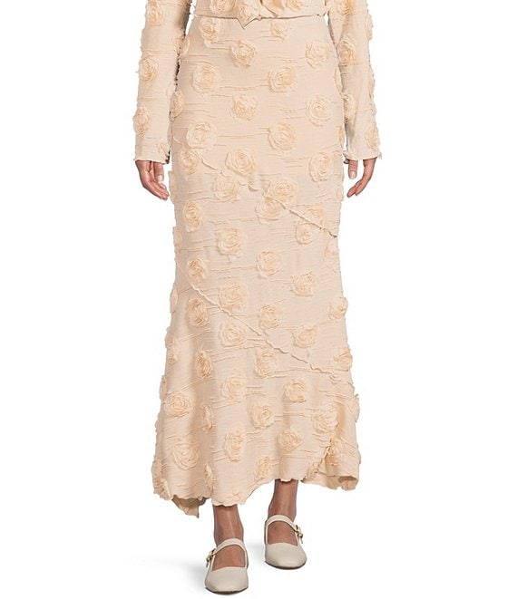 Bailey Rose Rosette Coordinating Maxi Skirt