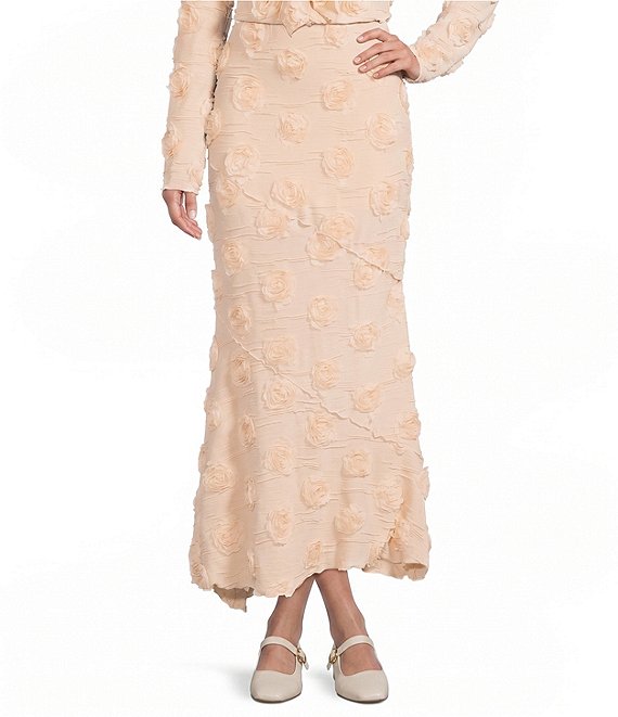 Bailey Rose Rosette Coordinating Maxi Skirt