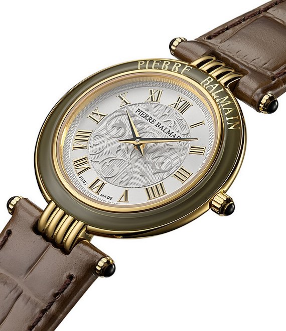 本体価格の半額以下!!!未使用タグ付き★BALMAIN PARIS★ Lサイズ Balmain Paris Women's Quartz Analog Leather Strap Watch | Dillard's
