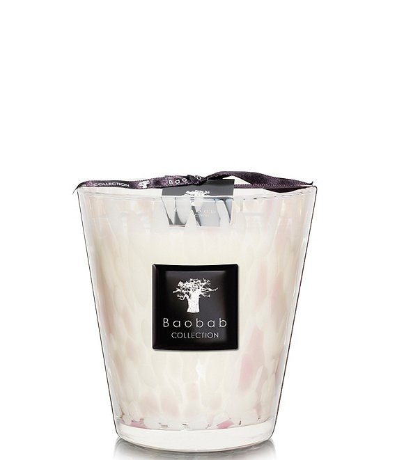 Baobab Collection White Pearls Scented Candle