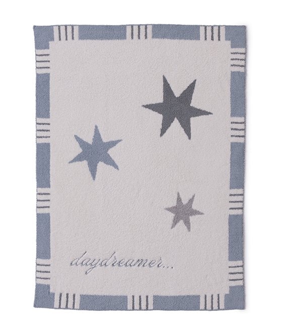 Barefoot Dreams Baby CozyChic® Starry Daydreamer Stroller Blanket, Surf Spray Multi - Image 1