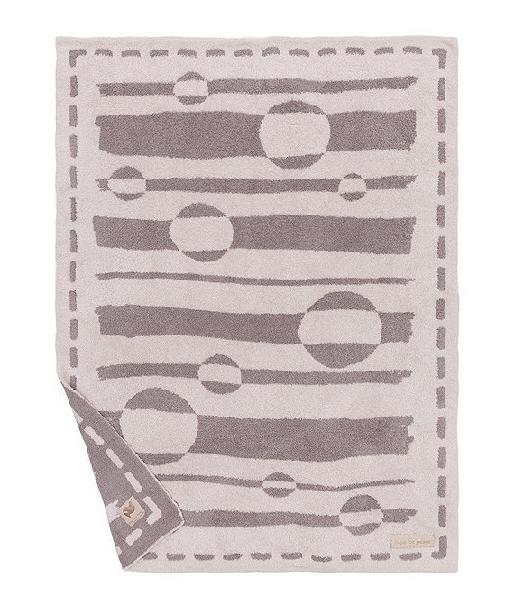 Color:Stone/Beach Rock - Image 1 - CozyChic® Covered In Prayer® Collection Throw Blanket