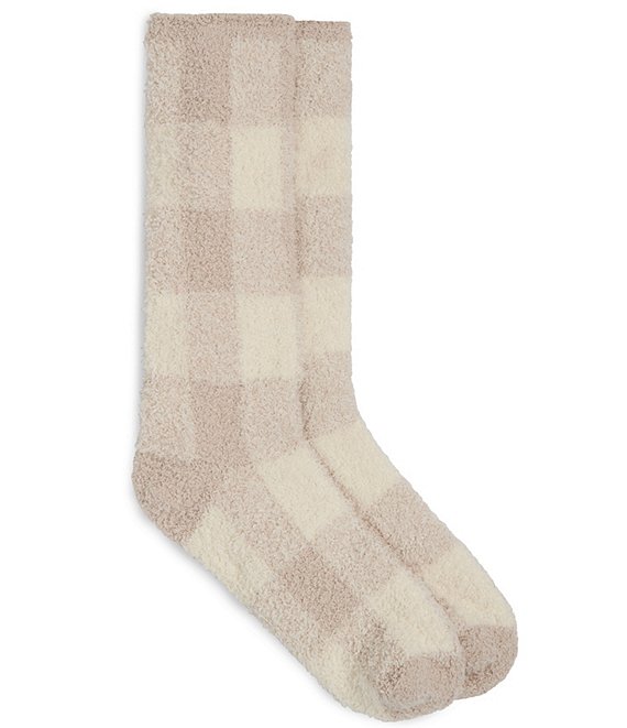 Barefoot Dreams CozyChic® Buffalo Plaid Socks
