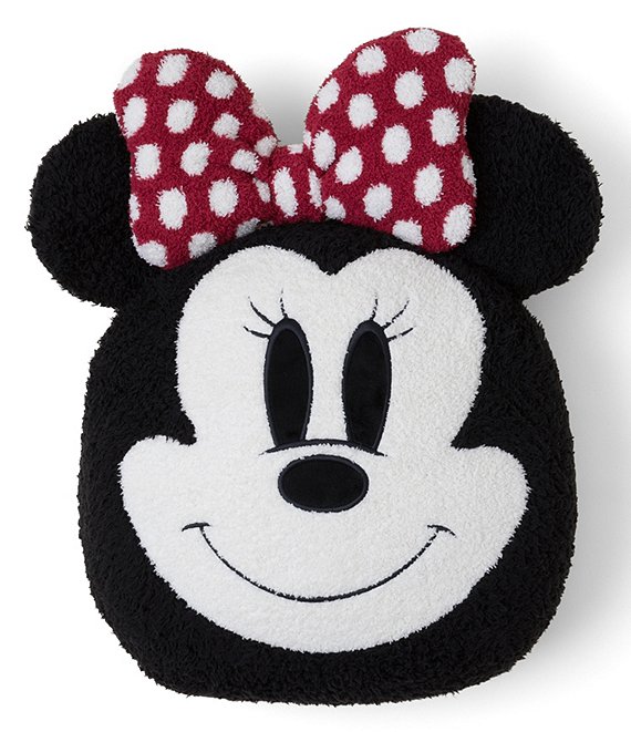 Color:Black Multi - Image 1 - CozyChic® Classic Disney Minnie Mouse Pillow