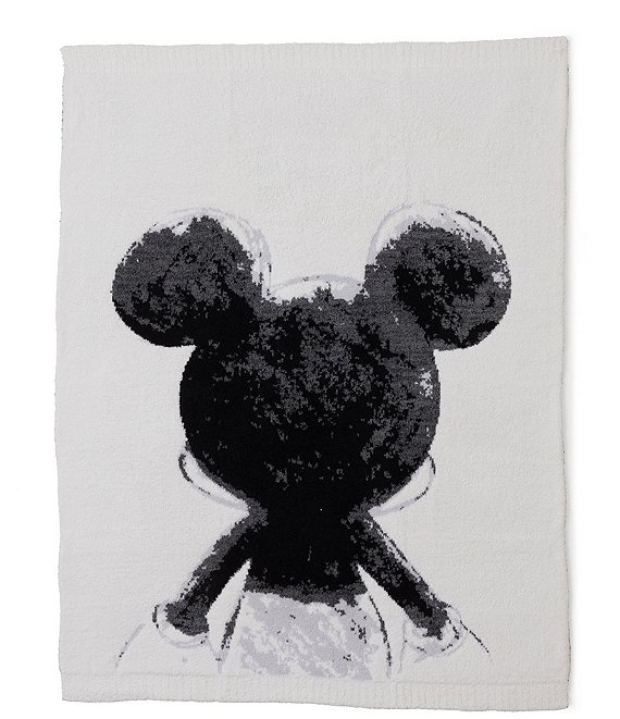 Color:Black Multi - Image 1 - CozyChic® Disney Classic Mickey Mouse Blanket