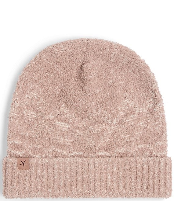 Barefoot Dreams CozyChic Heathered Fair Isle Beanie