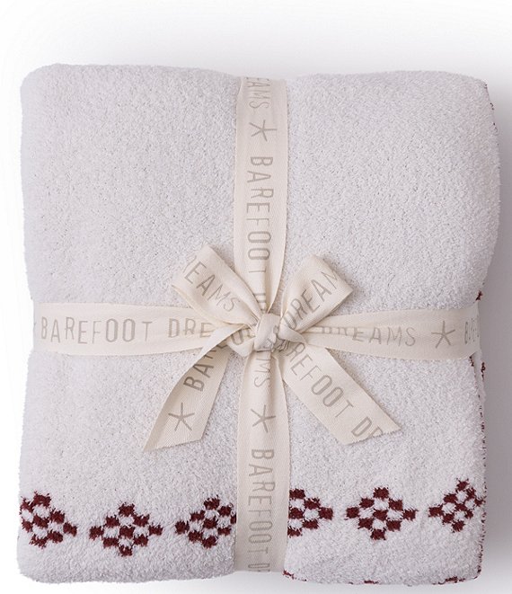 Barefoot Dreams Holiday CozyChic® Disney Mickey Fair Isle Oversize Throw