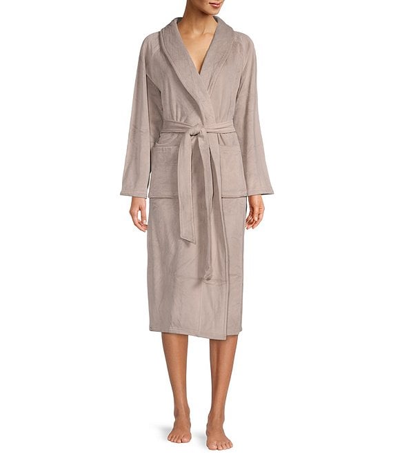 Barefoot Dreams LuxeChic Plush Velvet Cozy Wrap Robe | Dillard's