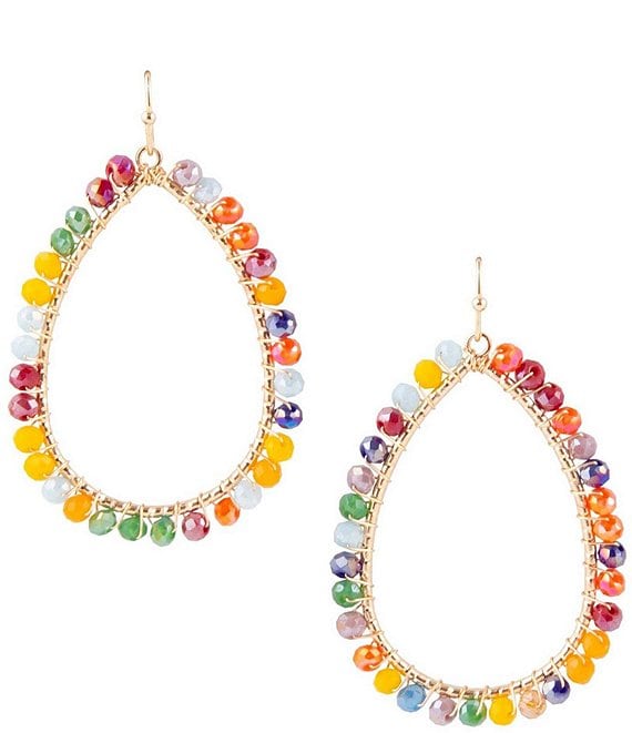 Barse Crystal Statement Drop Earrings | Dillard's