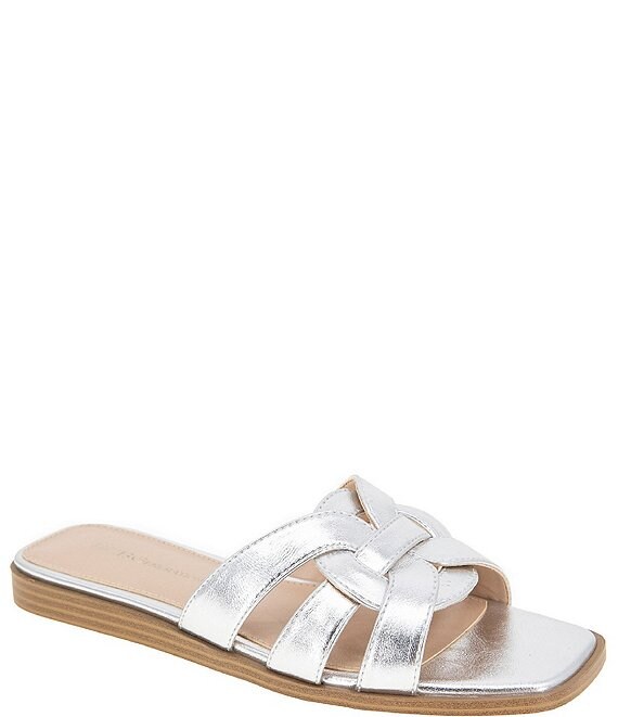 BCBGeneration Meltem Metallic Sandals | Dillard's