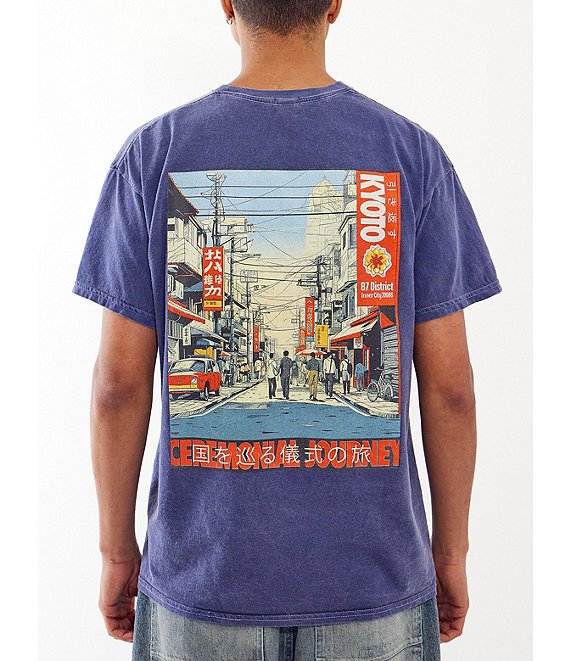 BDG Urban Outfitters Kyoto Graphic Short Sleeve T Shirt