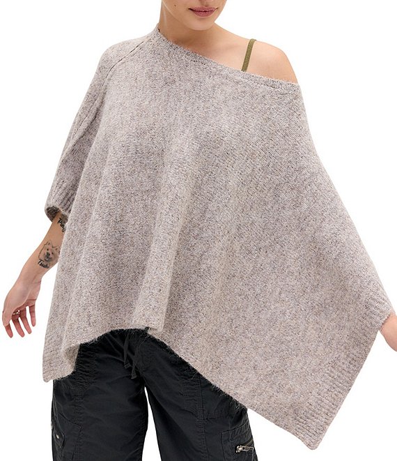 BDG Urban Outfitters Lofty Wool Blend Poncho
