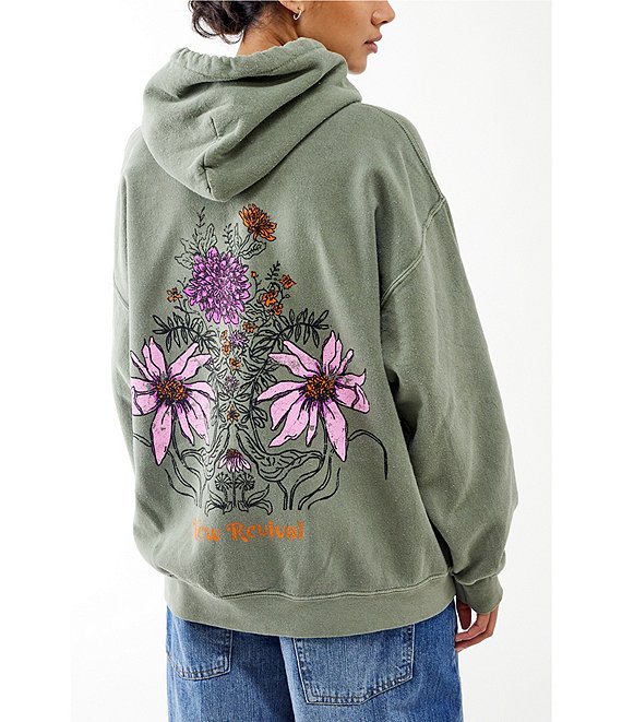 BDG Urban Outfitters New Revival Oversized Graphic Hoodie
