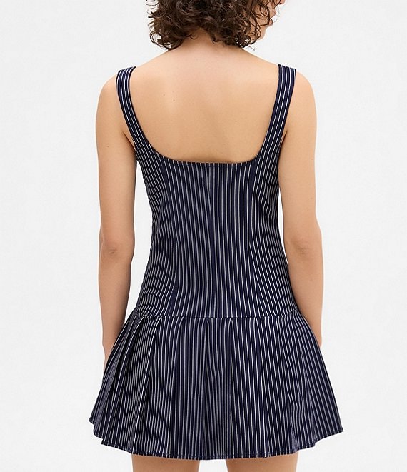 BDG Urban Outfitters Pinstripe Pini Sleeveless Dress | Dillard's BDG Urban Outfitters Pinstripe Pini Sleeveless Dress | Dillard's