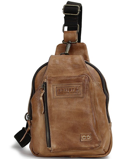 VALENTINA Leather Convertible Sling Backpack Bucket Shoulder Bag Purse  Italian | Shoulder bag, Genuine leather handbag, Purses and bags
