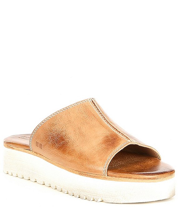 Bed Stu Fairlee II Platform Leather Sandals | Dillard's