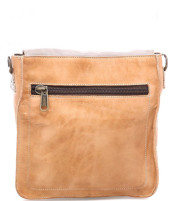 Bed Stu Venice Beach Rustic Leather Buckled Crossbody Bag | Dillard's