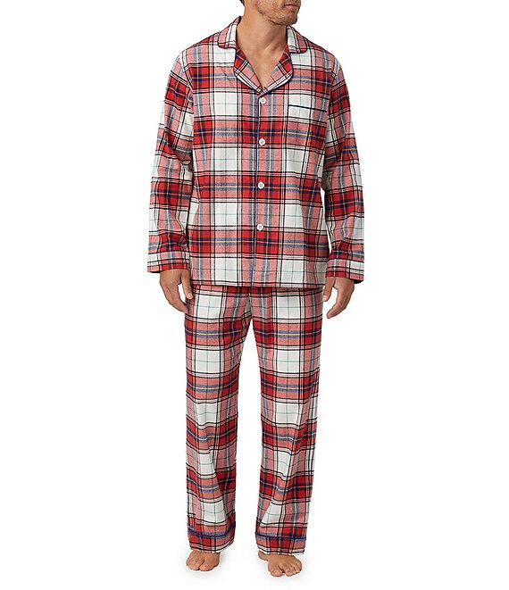 BedHead Pajamas Family Matching Long Sleeve Festive Tartan 2-Piece ...
