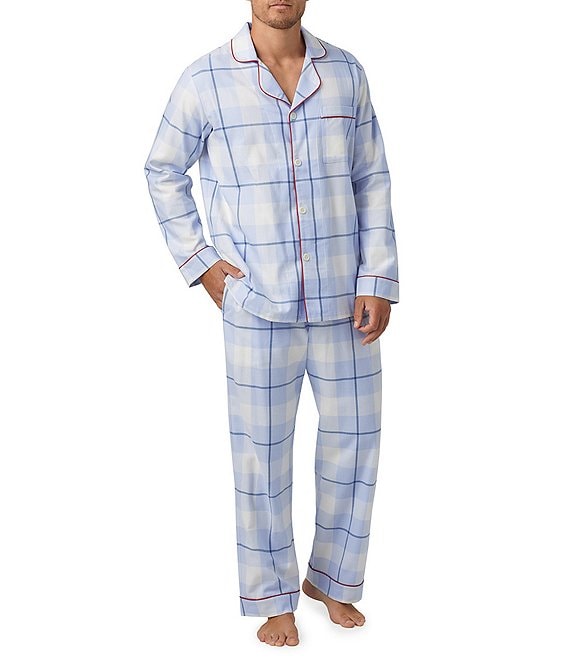 BedHead Pajamas Long Sleeve Plaid 2-Piece Pajama Set | Dillard's
